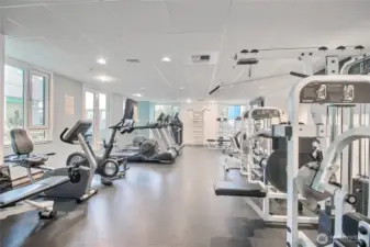 Gym & exercise area