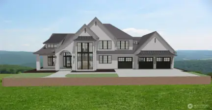 Front of lot 2 rendering