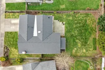 The roof and gutters were replaced in 2025.