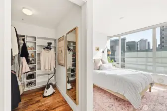 Second Bedroom walk-in closet.