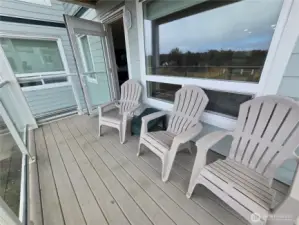 Patio is just outside the great room