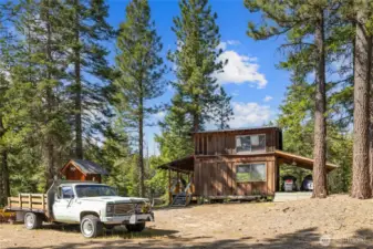 Plow truck can stay! + 4 snowmobiles to get you started. "The Teanaway Package!!"
