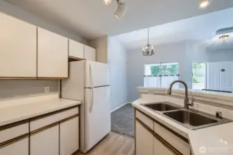 Stainless Double Sink - and New Faucet