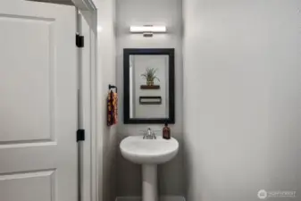 1/2 Bath on Main