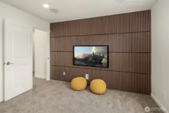 wood panel wall in bonus