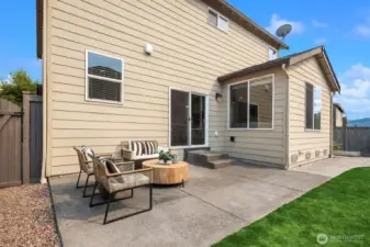 extended backyard patio