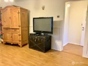Entry to living room.