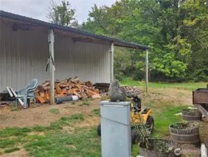 Carport off 24X36 Shop