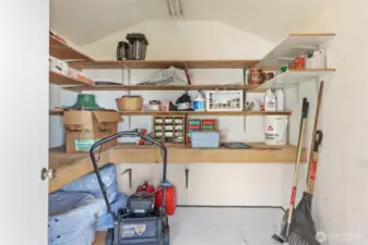 interior storage shed
