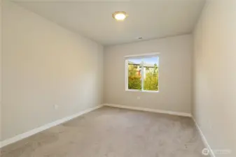 Bright and spacious second bedroom
