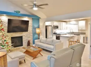 Open Great Room design.