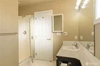 Primary Bath with Shower and Soaking tub