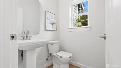 Powder room bath main level