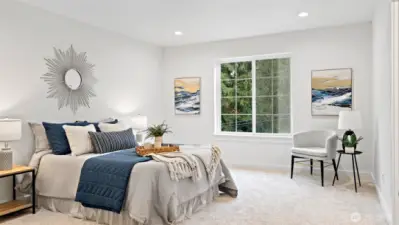 Upstairs- BIG primary suite