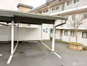 Parking Space is #17, closer to the elevator