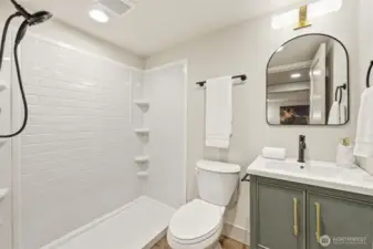 Added bathroom + laundry = everyday convenience