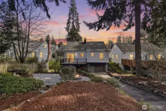 From dinner on the deck to firepit hangs, it all flows