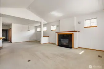 Lots of natural light and remote controlled window shades.