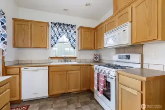 Large pantry off to the right.