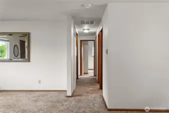 Hallway to bedrooms