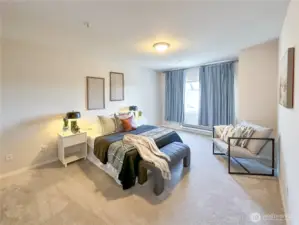 Spacious Primary Suite with Walk-in closet