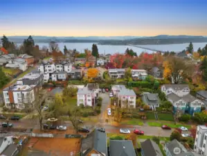This house is in a perfect Leschi location. Ample space for new build or keep current buildings and add a 3rd with the 3546 sq ft additional lot. You can walk to schools and parks.