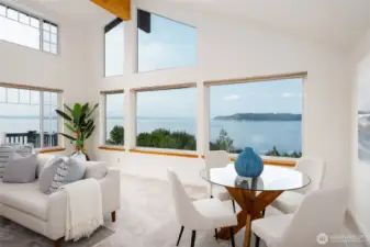 Great spot for a corner desk for working from home