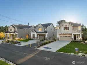 Completed neighborhood- No loud construction to live through!