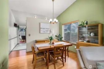 Flow into your kitchen and outdoor living space is seemless.