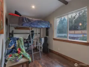 This could be used as a third bedroom or an office