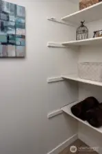 Rare storage space for a condo this size.