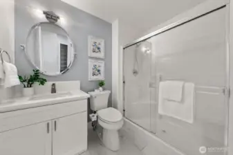 Main floor bathroom