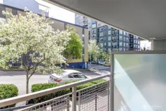 private balcony