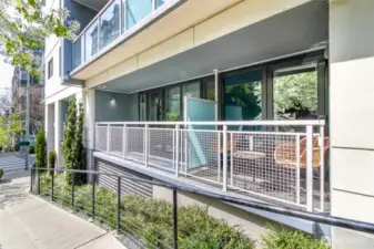 private balcony