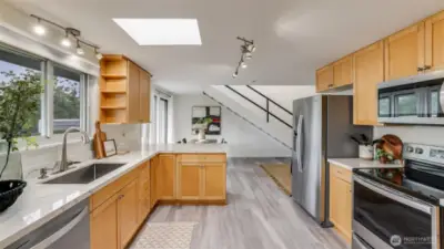 Updated kitchen