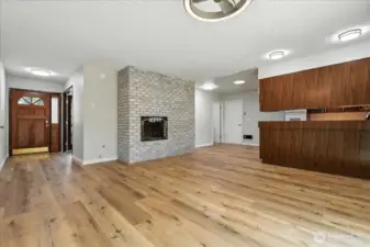 Family Room/Dining/Kitchen