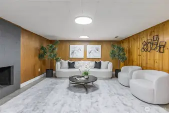 MIL basement living room.