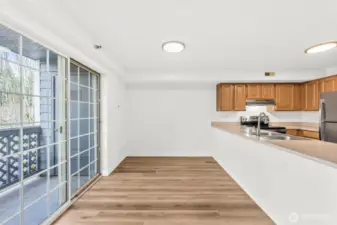Private Balcony w/ Enclosed Storage Holds the NEW Gas Furnace & H2O Tank!