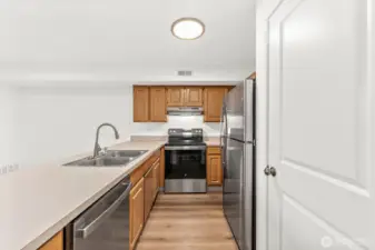 New Cabinet Fronts on Order! Sample Available for View! All New Stainless Appliances, New Faucet, & Pantry!