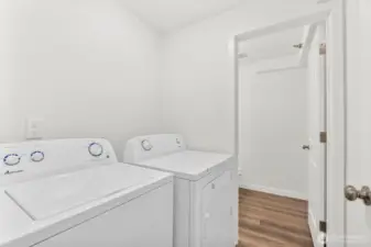 W&D Hook Up & Updated Powder Bath on Main Floor