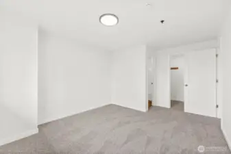 Primary Suite - Walk-in Closet & Private Full Bath.