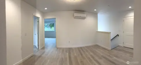 Great sitting area near bedrooms upstairs