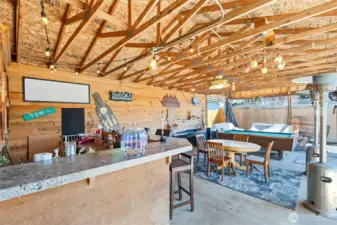 Step onto the large patio, ready for hosting or an evening to yourself.