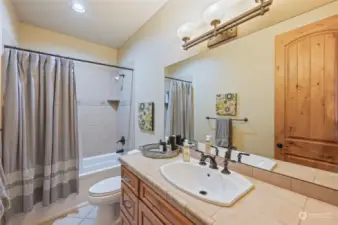 Main floor bathroom