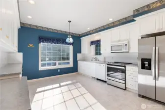 Great open kitchen! Very spacious!