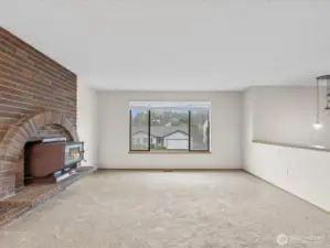 Home professionally cleaned.