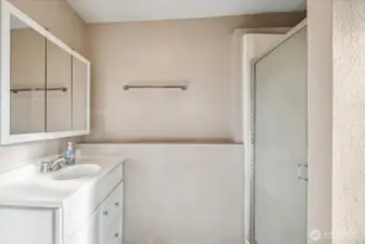 3/4 bath in basement