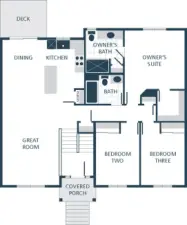 Image is a rendering. Photographs are for illustrative purposes only. Features, finishes, interior/exterior colors, landscaping and floorplan shown may vary from actual homes built.