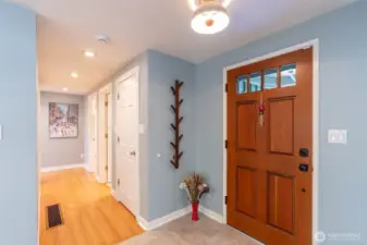 Upon entry, turn right to discover three generously sized bedrooms and a full bathroom.