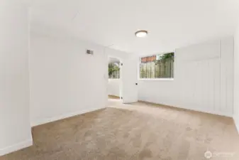 Downstairs Guest Suite option